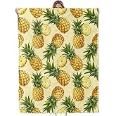 Bidesk Fresh Pineapple Blanket - Ultra Soft & Cozy Flannel Throw Blankets, Lightweight, Warm & Fuzzy - Perfect for Couch, Bed, Travel & Outdoor Use - for Men Women Adults 60"×50"