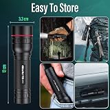 GEARLITE LED Torch Rechargeable 2000LM 2 Pack Adjustable Focus 3 Modes view 5