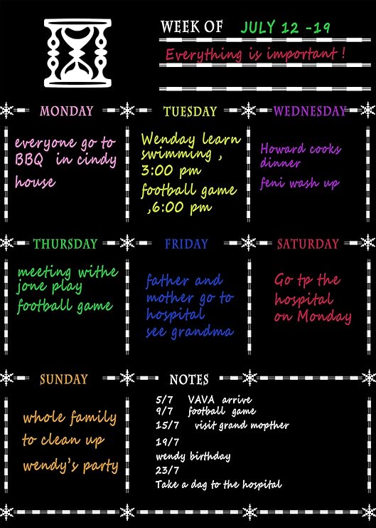 LOBZON - Pizarra Blanca para frigorífico, borrado en seco ...