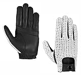 M&H SINCE 1978 Leather Driving Gloves for Men