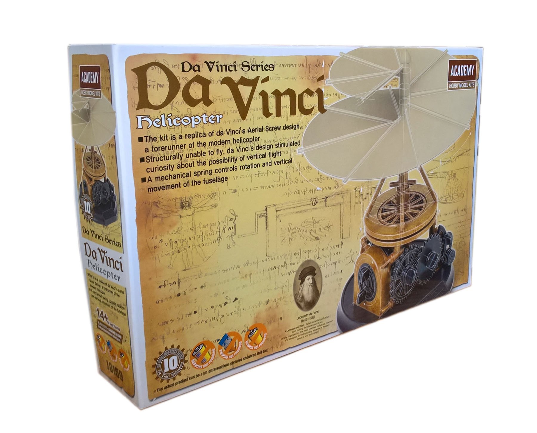 Academy Models ACADEMY Da Vinci Machines Series Helicopter - #18159