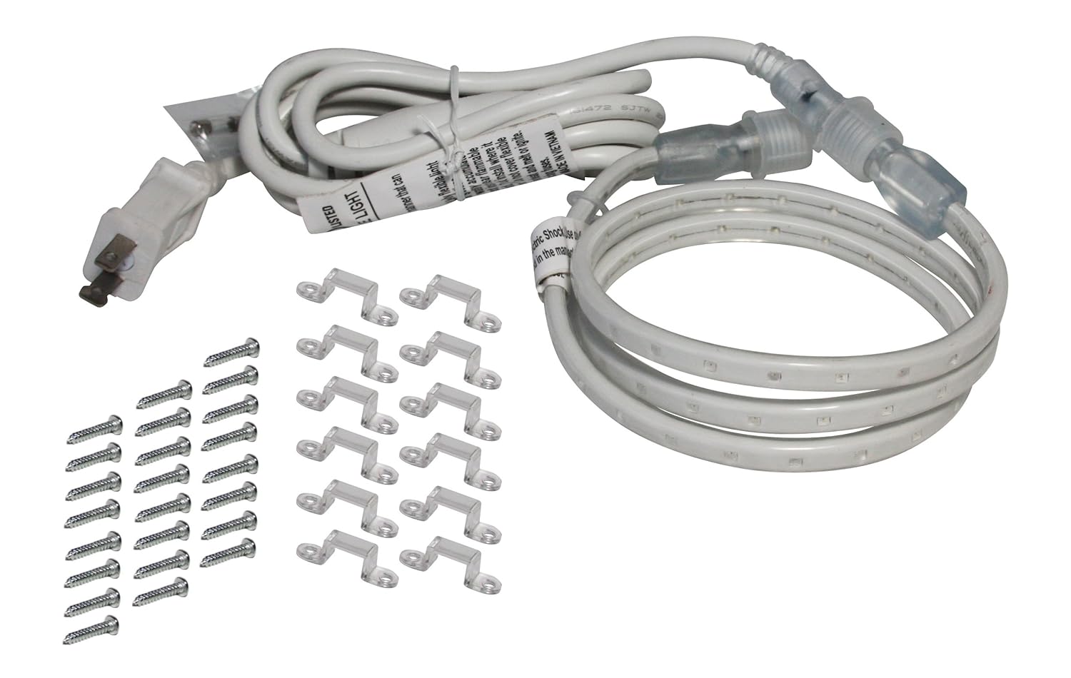American Lighting 120-TL60-13.2-WW 120-volt 3000K LED Tape-Rope Hybrid Lighting Kit with 5-Feet Cord and Mounting Hardware, 13.2-Feet, Warm White