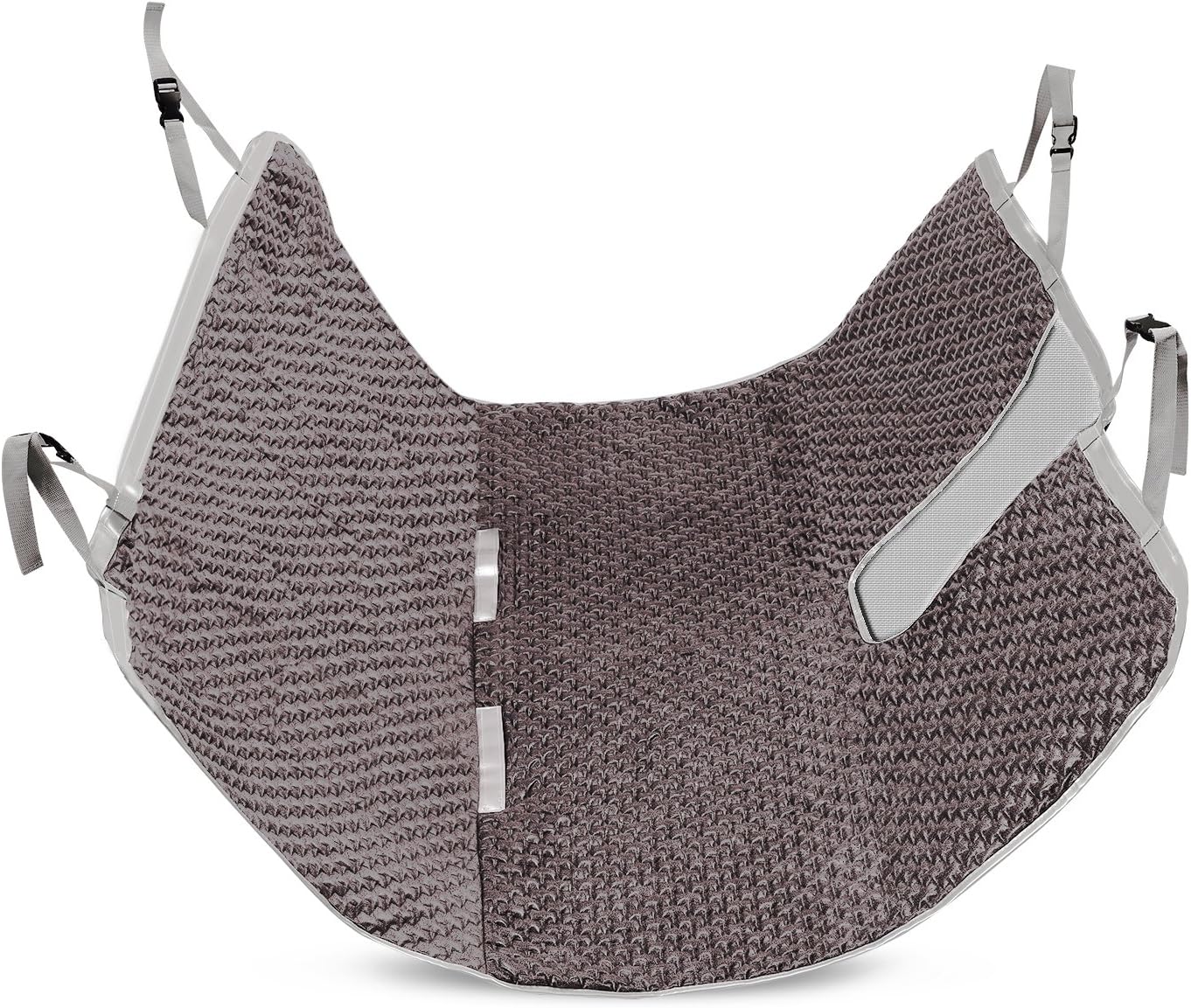 KIMHY Dog Car Back Seat Cover, Pet Seat Cover Hammock, Car Bench Protector with Non Slip Anchors, Safety Belt Holes for Cars, Suvs, Jeeps,Trucks- Supreme Soft and Heavy-Duty