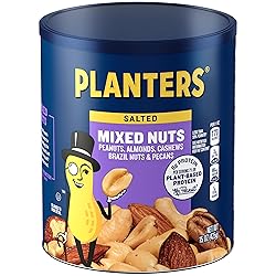 Planters Mixed Nuts Less Than 50% Peanuts with