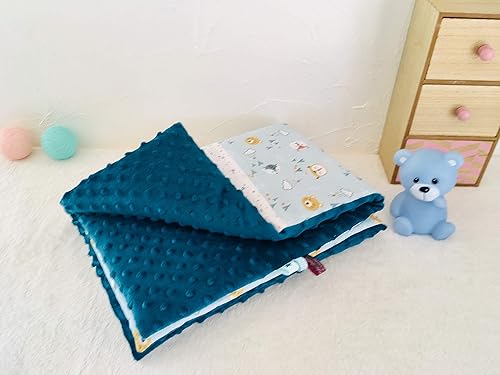 Plaid Tricot Grosse Mailles 120x150cm Moutarde Couverture Jete Canape