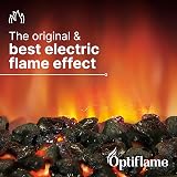 Dimplex Tango Optiflame Electric Stove Matte Black with Remote 2kW view 3
