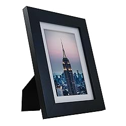 Frame Amo 22x33 Black Picture Frame with 17.5x26.5