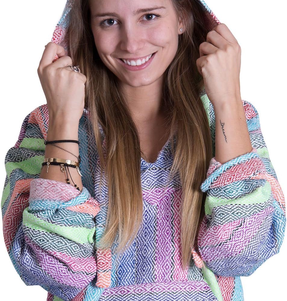 Baja Hoodie | 34 UNIQUE DESIGNS | Drug Rug | Hippie Surf Poncho