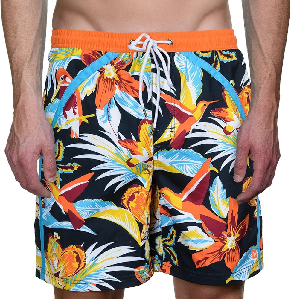 Bunte Herren Badeshorts In Neon & Regenbogen-Design – Perfect Für Pride & Sommer