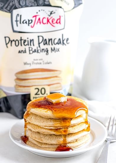 FlapJacke Mezcla para hornear de panquecas con proteí ...