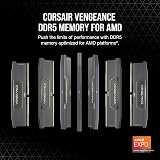 Corsair Vengeance DDR5 RAM 32GB 6000MHz CL36 AMD EXPO Intel XMP Grey view 2