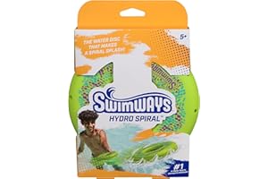 SwimWays Hydro Spiral, Pool Toys for Kids and Adults, Throwing Ring for Beach, Lake and Swimming Pool, Outdoor Toys for Kids Aged 5 & Up