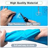 Spurtar Soldering Mat 45x30 cm 500°C Heat-Resistant Silicone Work Pad Anti view 3