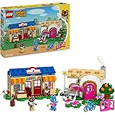 LEGO Animal Crossing Nooks Shop and Sophie's House Set, Creative Toy for Children with 2 Mini Figures from the Video Game Ser