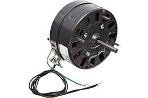 Fasco D140 5-Inch Frame Open Ventilated Shaded Pole and Unit Heater Motor with Sleeve Bearing, 1/15HP, 1050RPM, 115V, 60Hz, 2