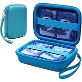 L LTGEM 300+ Playing Card Game Case Compatible with SKYJO/Phase10, Sky Blue | Fits UNO/Pokemon/Piles/Exploding Kittens/Five Crowns/Flip 7/Slingz/Survivor/Go Fish/Dutch Blitz/Monopoly Deal, Case Only