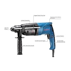 DongCheng 1 Inch SDS-Plus Rotary Hammer Drill with