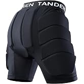 Tanden Padded Shorts Hip Impact Shorts Tailbone Protector Pad for Snowboarding Pads, Snowboard Butt Pad for Skating Ski Skateboarding Ice Figure Skating Crash Pads