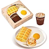 AGRIMONY Funny Breakfast Pancake Socks Box for Men Women Teen Boys - Novelty Fun Funky Crazy Silly Crew Socks
