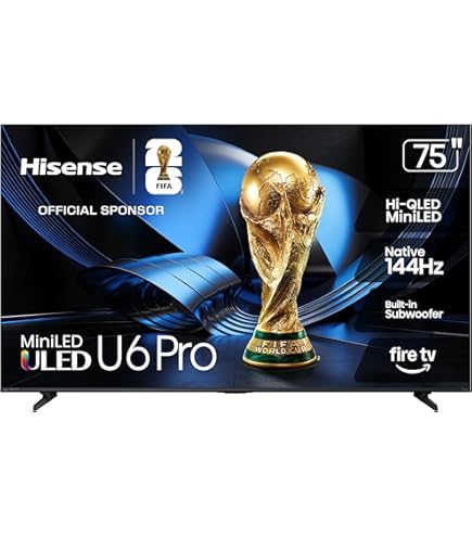 Amazon.com: Hisense (Refurbished) 55-Inch Class U8 Series Mini-LED