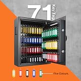 VonHaus Wall Mounted Key Safe 71 Key Digital Cabinet with Keypad Lock view 6