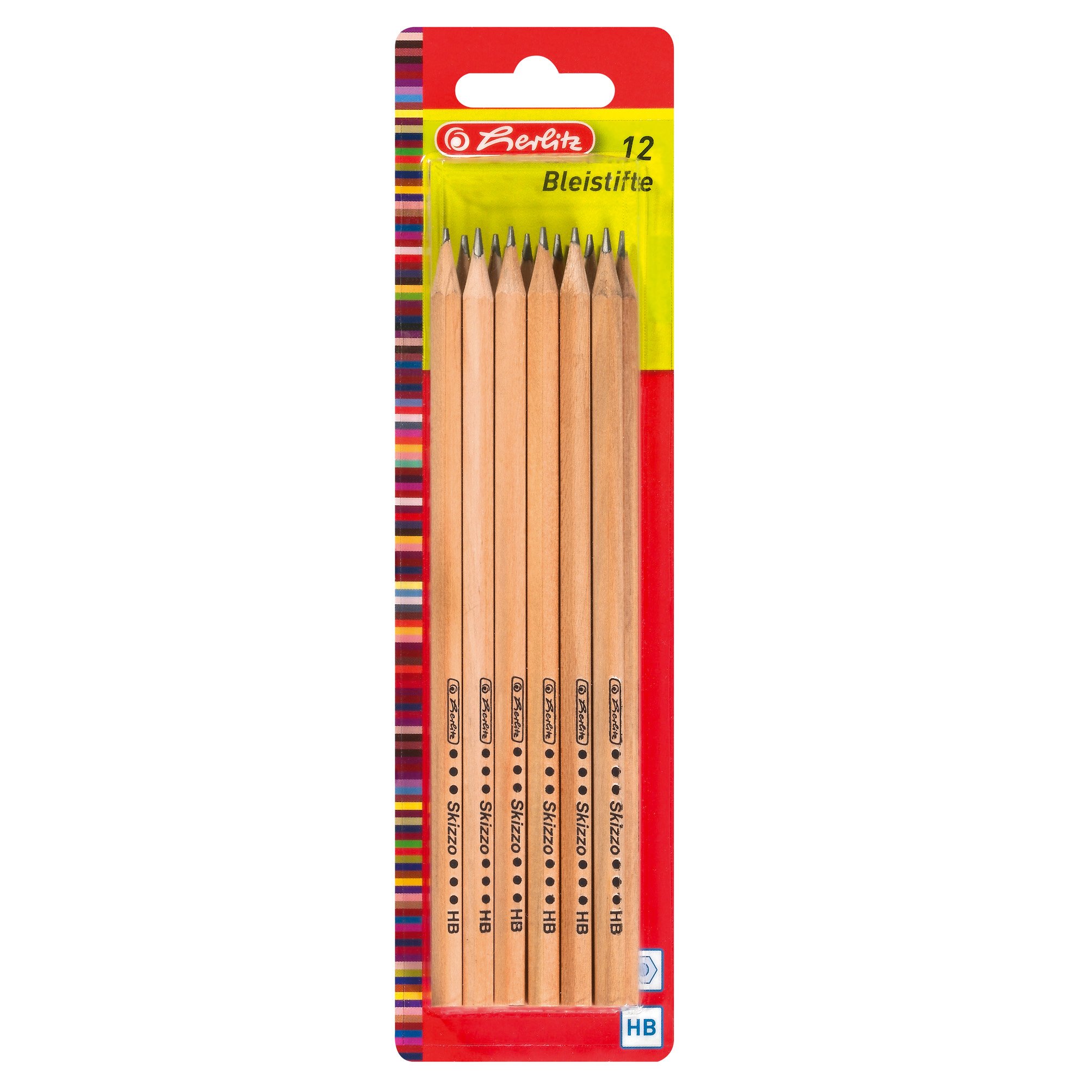 Herlitz 8670564 Skizzo HB Pencil (Pack of 12) (Pack of 6)