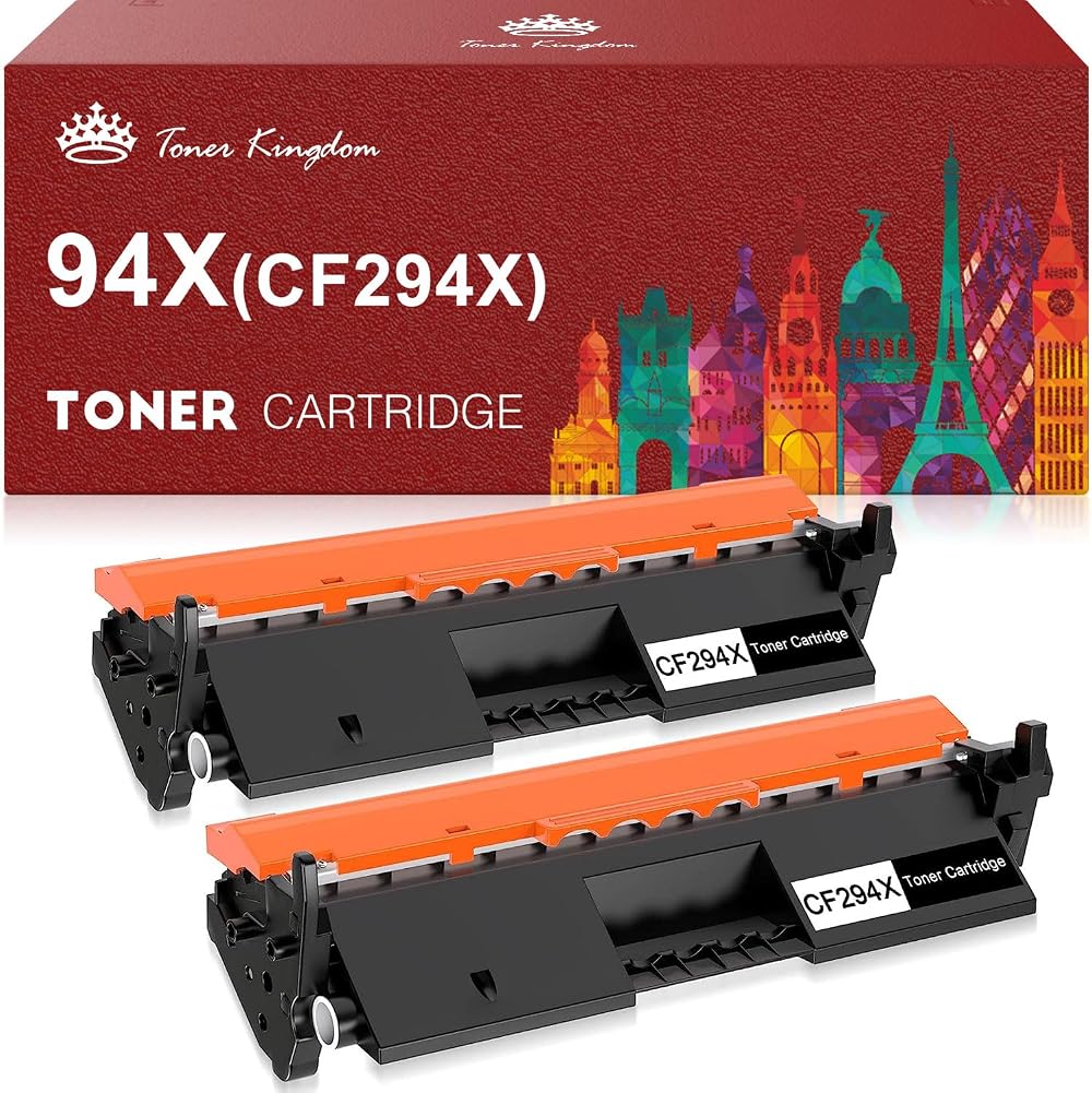 Toner Kingdom 94X CF294X Toner 2pk Black for HP LaserJet Pro M118 M148 M148dw