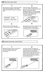 Universal A/C Air Conditioner Remote Control LCD