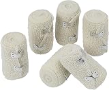 Safety First Aid Group Crepe Cotton Bandages 7.5 x 4.5 m Pack of 6 view 2