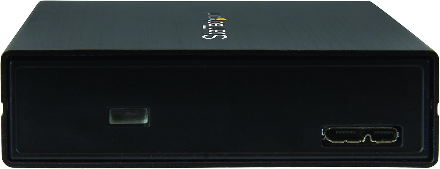 StarTech 2.5" SATA USB 3.1 Gen 2 Hard Drive Enclosure - w/ USB Type C and Type A Cables - USB 3.0 backwards compatible (S251BU31315): Computers & Accessories