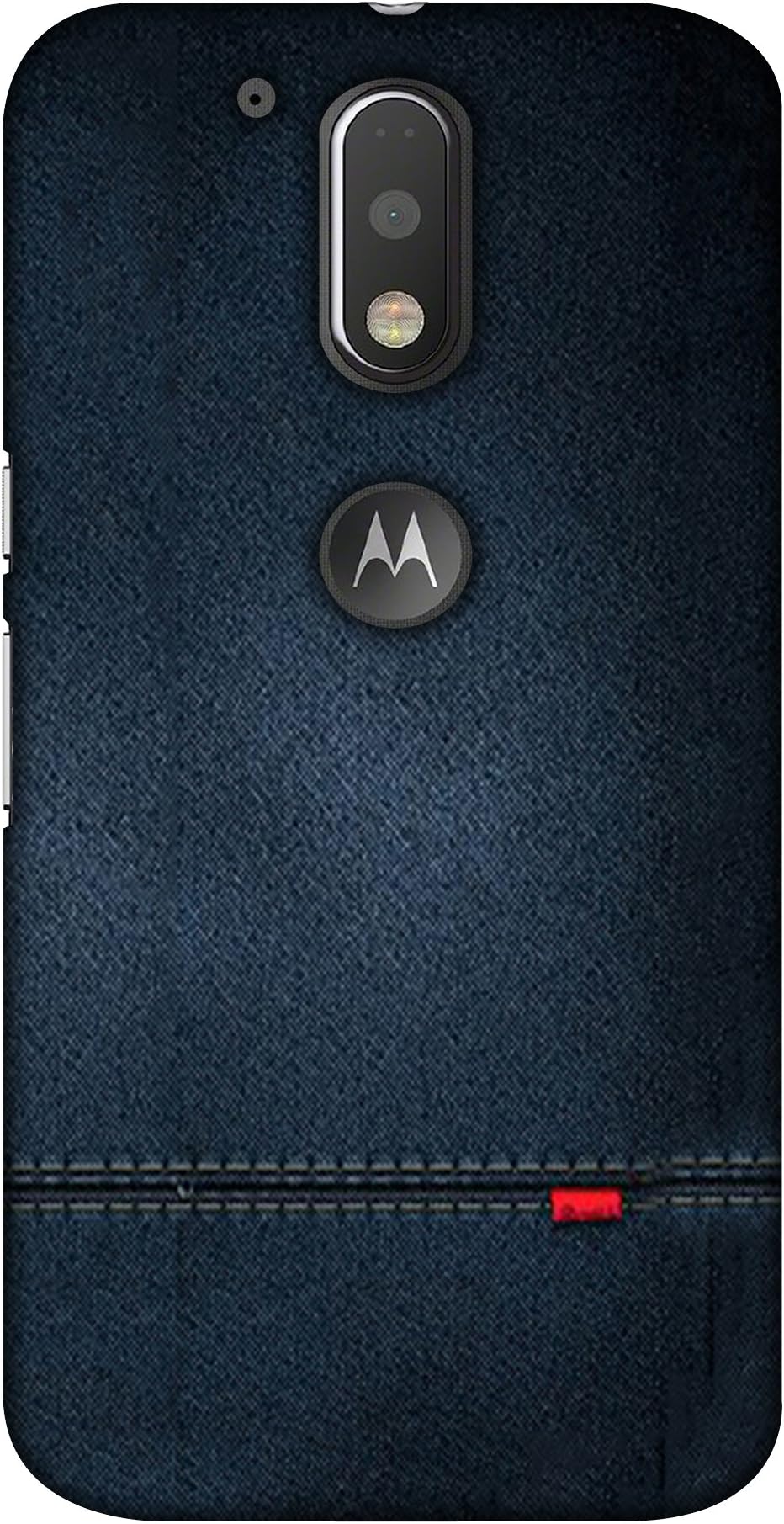 Blutec Blue Jeans Design 3D Printed Hard Back Case Cover for Motorola Moto G4 Plus bl8074-13240