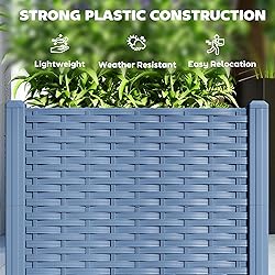 Outsunny 5 x 1 x 1 ft Raised Garden Bed, Indoor