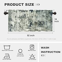 Batmerry Artistic Brushstrokes Valance