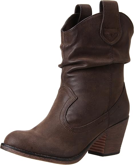 rocket dog western ankle boot