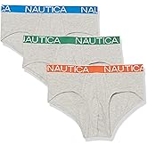 Nautica Men's Classic Cotton Stretch 3-Pack Briefs