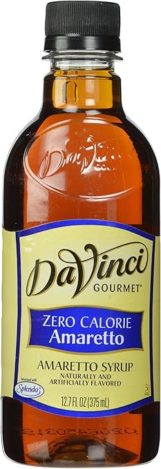 DaVinci Gourmet Sugar Free Syrup, Amaretto, 12.7 Ounce: Amazon.ca: Grocery