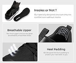 AIRHAS Men's Barefoot Shoes Zero Drop Workout