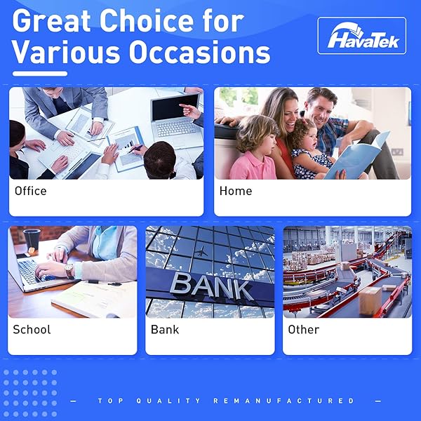 HavaTek Remanufacturados 303 XL Tricolor Cartuchos de tinta de para HP 303XL con HP Envy Photo 7134 6230 6220 7830 71306232 6234 6252 7132 7800 7820 78227858 7864 Tango Smart Home Impresoras1Paquete