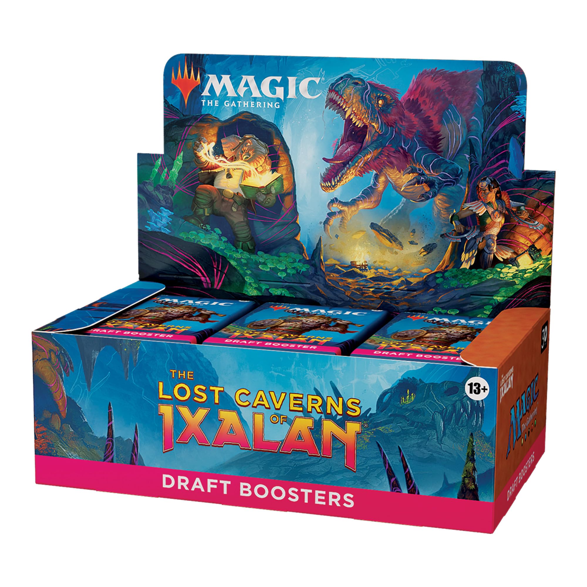 Photo 1 of Magic: The Gathering The Lost Caverns of Ixalan Draft Booster Box - 36 Packs + 1 Box Topper Card (541 Magic Cards)