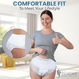 ViraCare 12 Adult Incontinence Pull Up Pants - Heavy Absorbent, Medium view 8