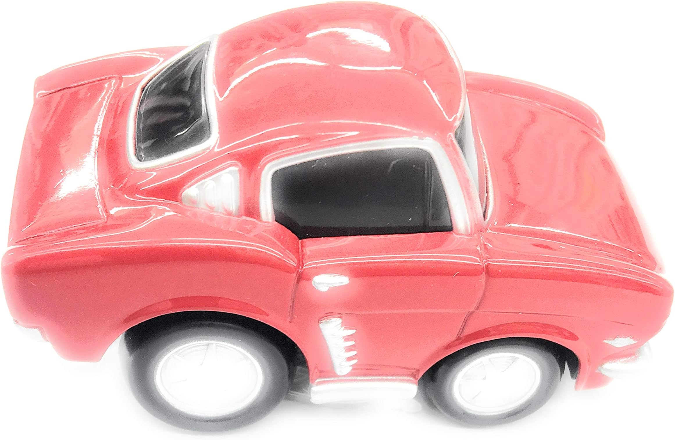 1965 Ford Mustang in Red - Collect 'N Play Series, This item is bulk packed, it has no retail packaging, This adorable little drag racer feat