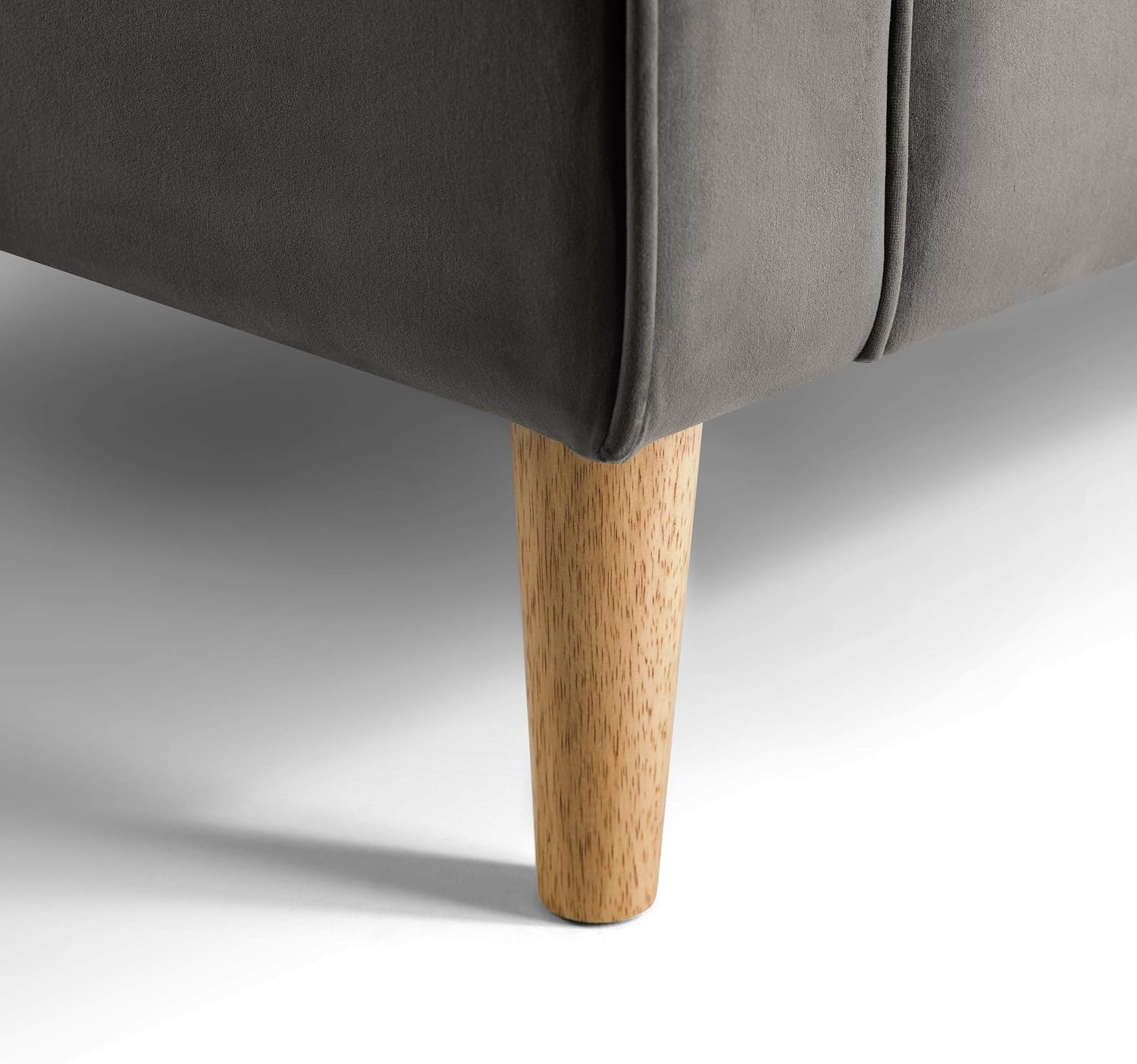 Julian Bowen Hayward 3 Seater Sofa, Grey - Image 5