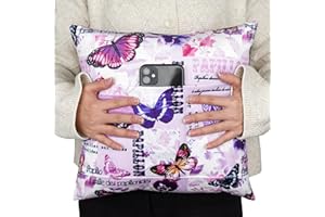 Oplnysw Hysterectomy Pillow, c Section Pillow Abdominal Pillow Post Surgery Recovery Gifts for Women with Pocket for Ice/Hot Packs After Hysterectomy c-Section Abdominal Surgery-Butterfly