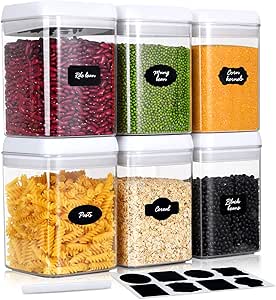 Melovom - Contenedores herméticos de almacenamiento de alimentos con