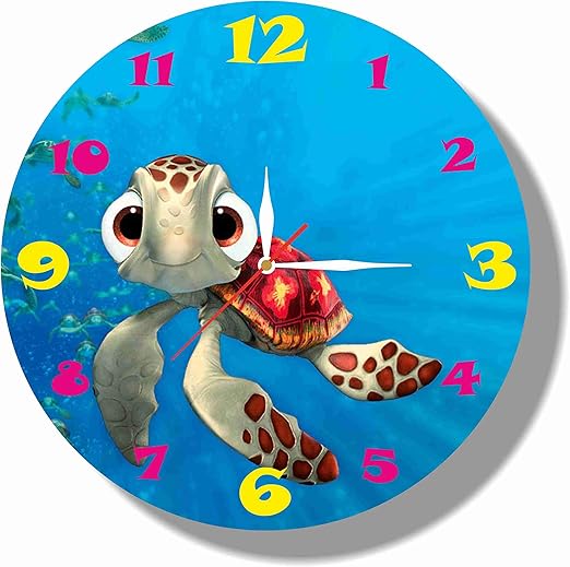 Amazon Com Buscando A Nemo 11 8 Reloj De Pared Hecho A Mano
