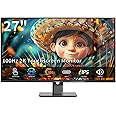 Pisichen Touchscreen Monitor 27 Inch 2K 100Hz Gaming Monitor, QHD 2560x1440 IPS PC Monitor, 10-Point Multi Touch Screen Computer Monitor, USBC HDMI VGA Ports, Built-in Speakers