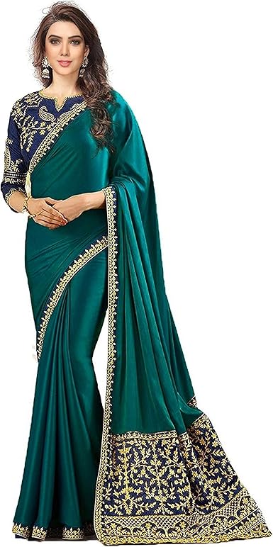 Buy Traditional Fashion Present Women's Rangoli Silk Saree ...