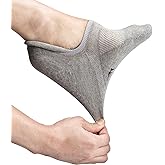 Pro Mountain Wide Toe Box No Show Running Socks For Health Unisex Arch Support Athletic Workout Heel Tab 6 Pack Size S to L