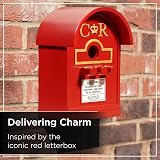Wrenbury Postbox Bird House for Small Birds Hanging Resin UK Brand view 7