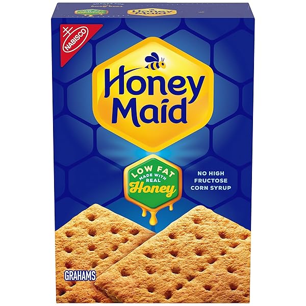 HONEY MAID LOW FAT HONEY GRAHAM CRACKERS, LUNCH...